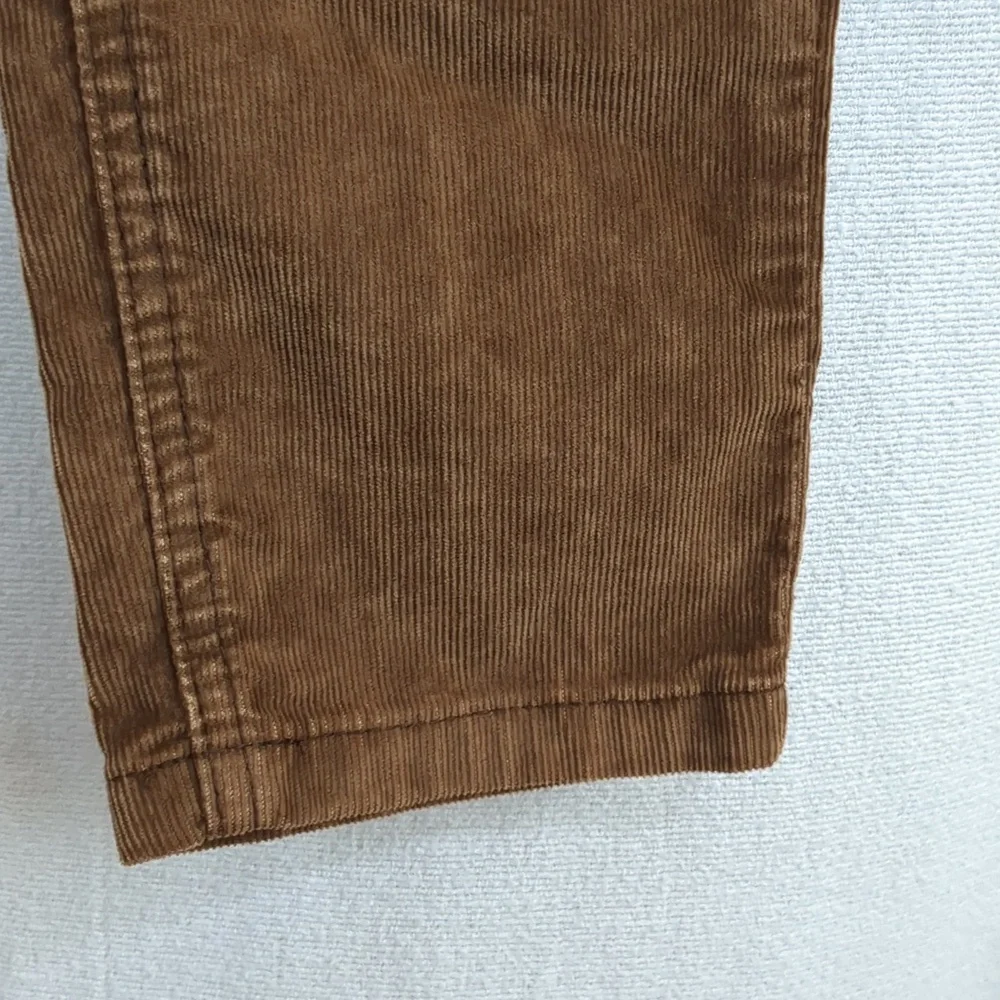 EUC Free People Corduroy Low Rise Skinny Jeans Size 28 Brown Soft Fabric - Picture 5 of 11